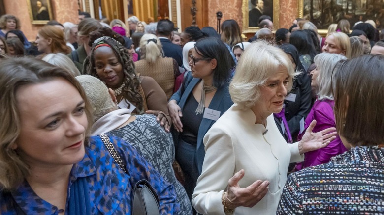 women at Buckingham Palace event