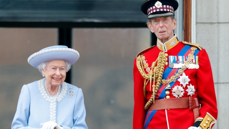 Queen Elizabeth and Prince Edward