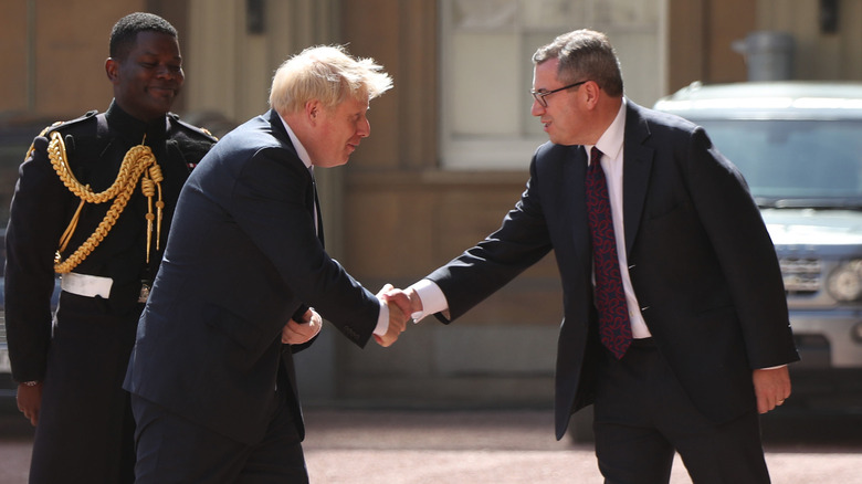 Boris Johnson and Edward Young