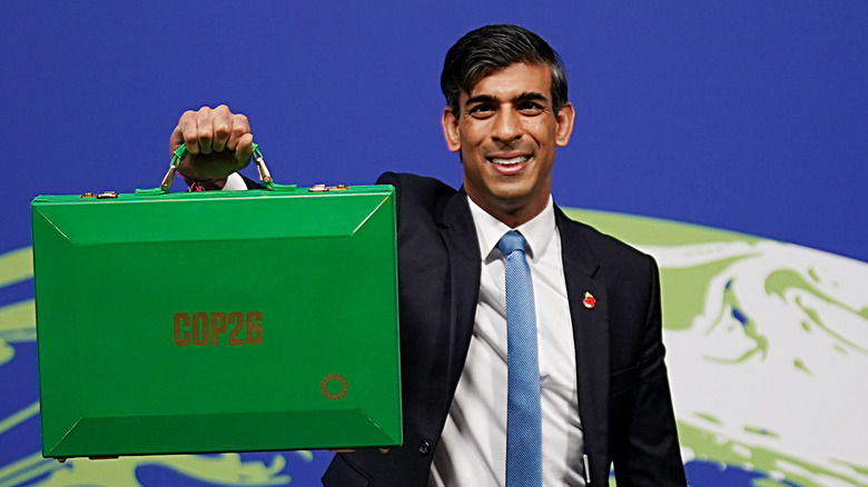 Rishi Sunak speaks at COP26