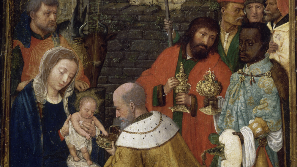 The Adoration of the Magi from the 16th century.