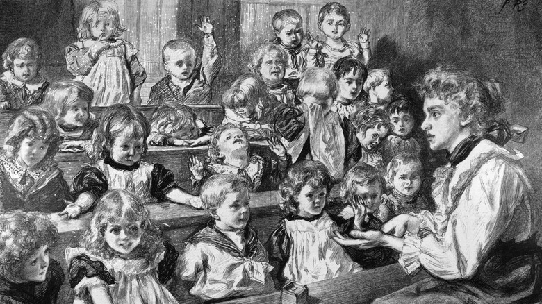 A Victorian kindergarten