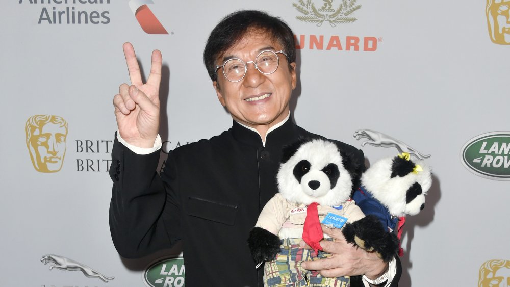 Jackie Chan and pandas