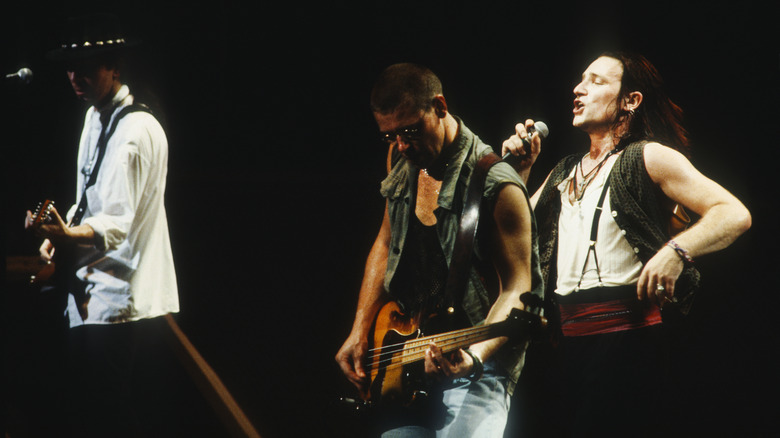 Adam Clayton The Edge and Bono