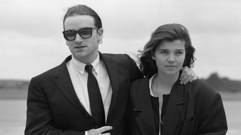 Bono with wife Ali