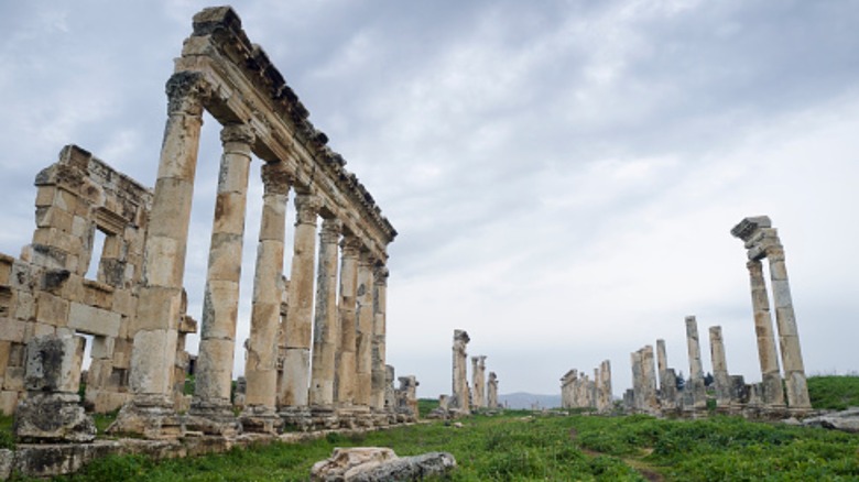 Ruins of a Syrian temple 