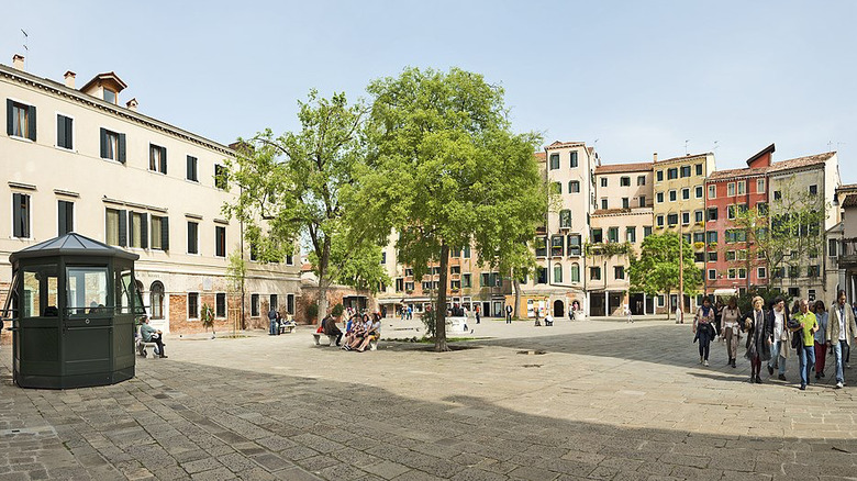 Venetian ghetto main square