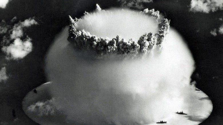 Nuclear testing at the Bikini Atoll