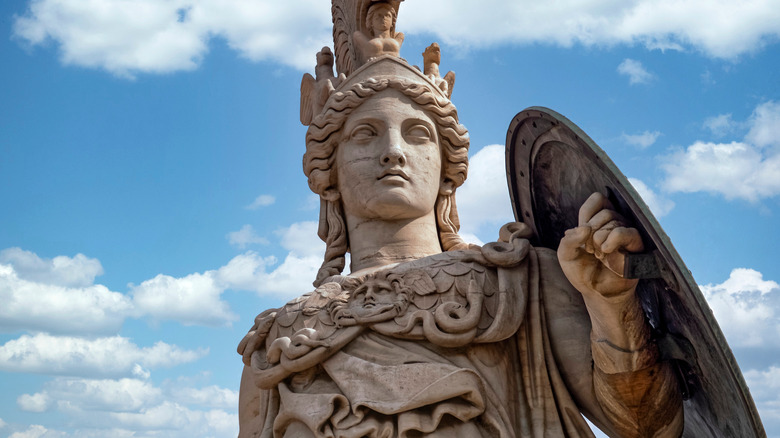 Statue of Athena, goddess of Athens