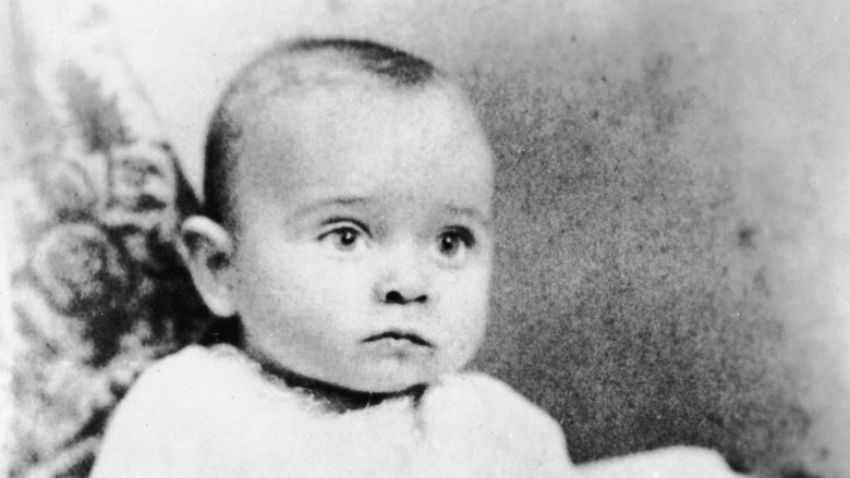 Harry Truman as a child