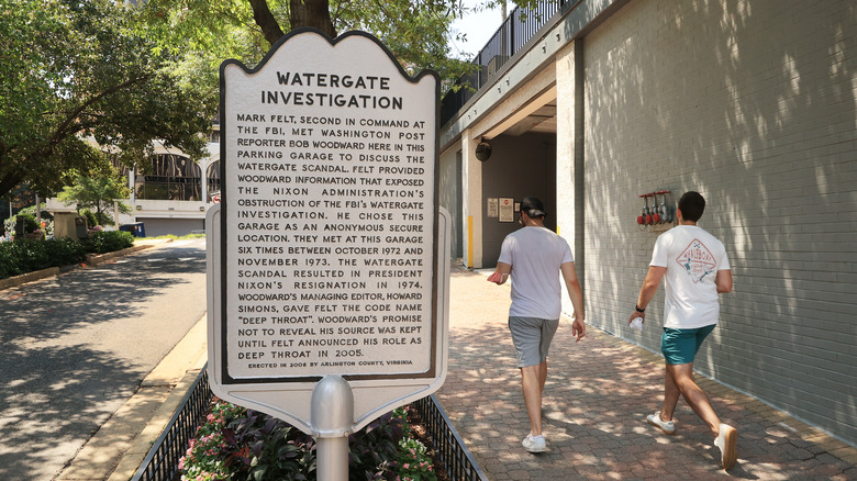 Watergate Investigation historical marker