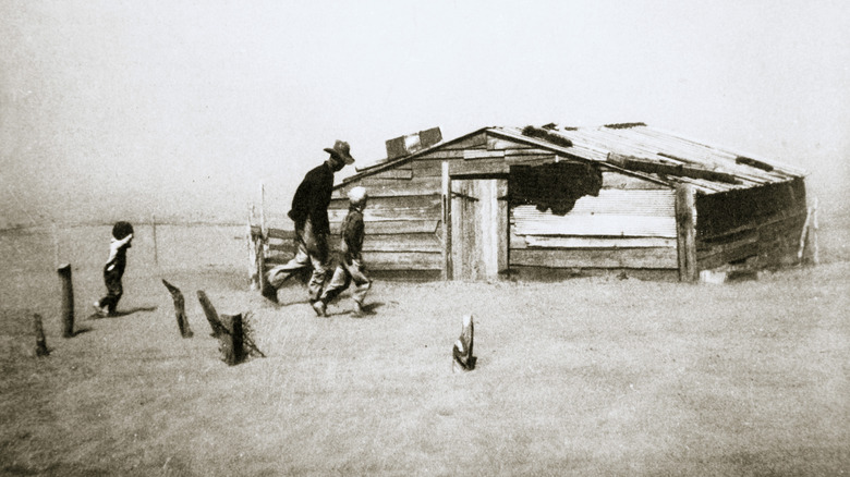 Dust Bowl effects in Oklahoma