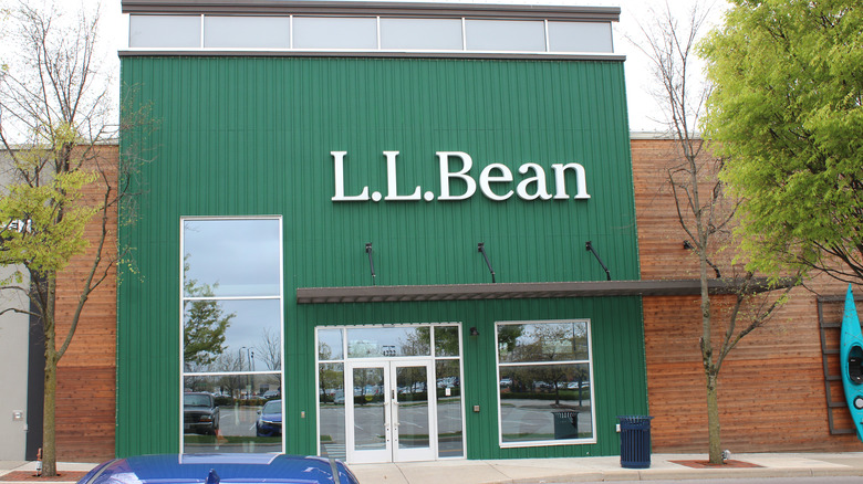 L.L. Bean storefront