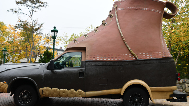 L.L. Bean bootmobile