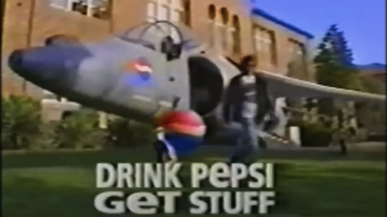 The Pepsi ad with the Harrier 