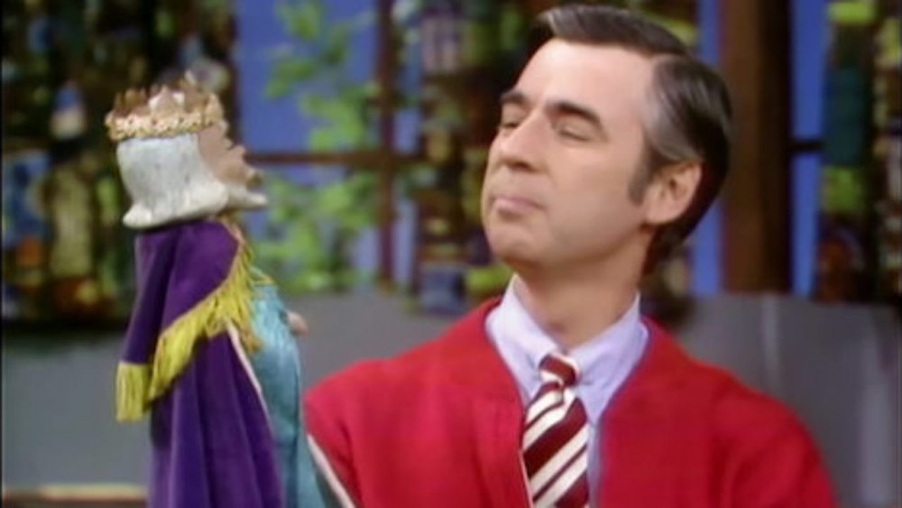 Fred Rogers in PBS' Mister Rogers' Neighborhood