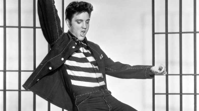 Elvis Presley dancing