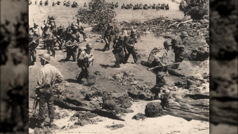 U.S. troops in Morotai