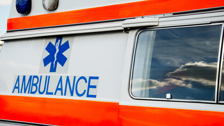 ambulance logo on a car