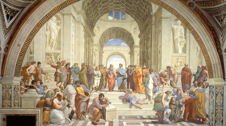 The School of Athens painting