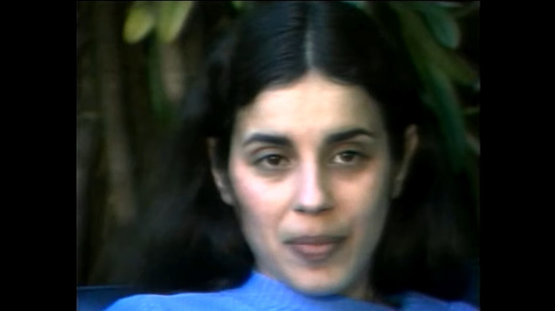 Ana Mendieta talking