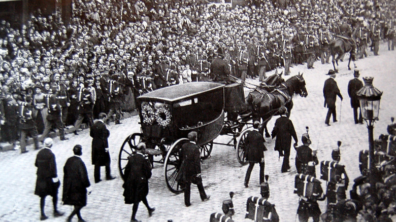 Victor Hugo's funeral procession