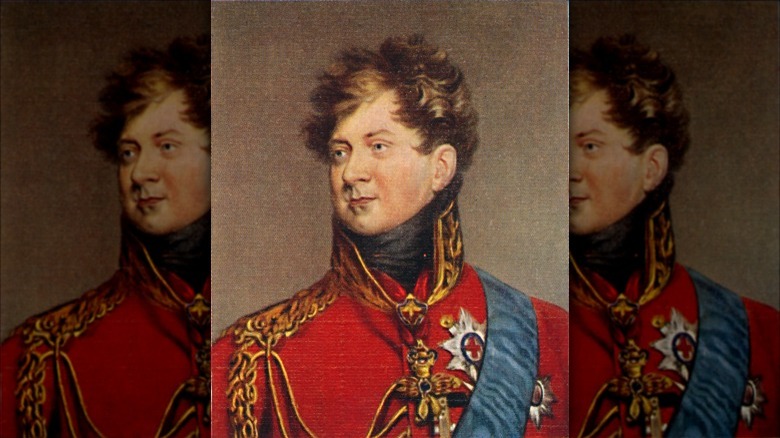 Portrait of King George IV