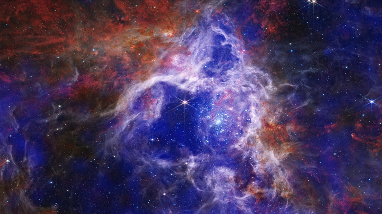 Tarantula Nebula James Webb image