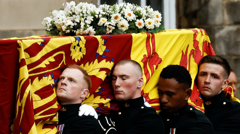 Queen Elizabeth II coffin