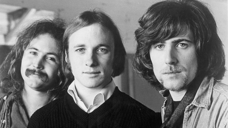 The band Crosby, Stills and Nash: David Crosby, Stephen Stills and Graham Nash