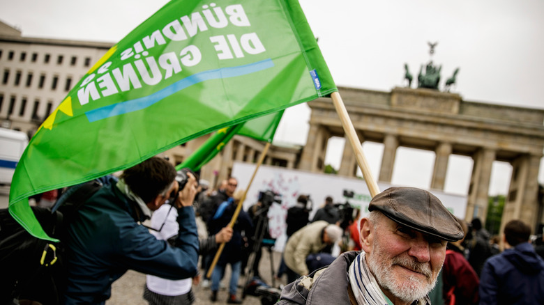 Green party march