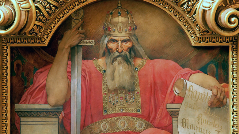 Portrait of Charlemagne