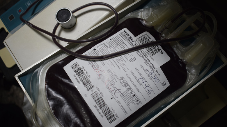 blood transfusion bag