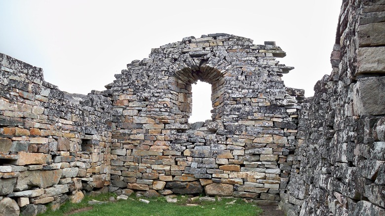 The ruins of Hvalsey Church