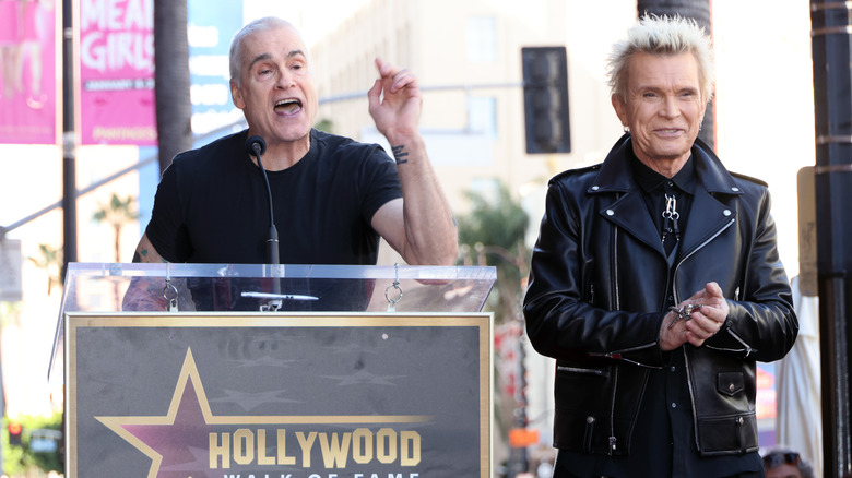 Henry Rollins and Billy Idol