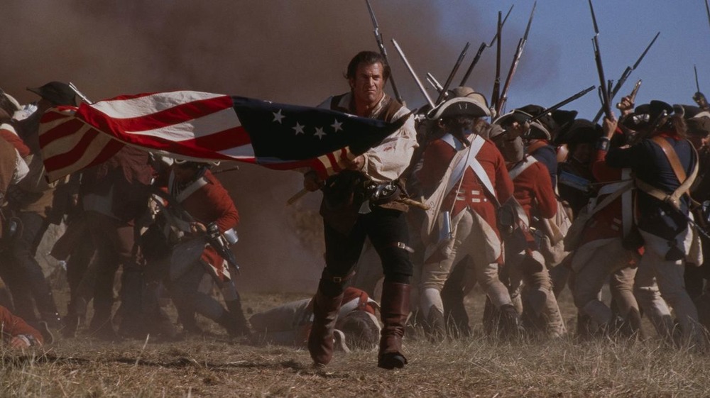 Mel Gibson as Benjamin Martin in The Patriot