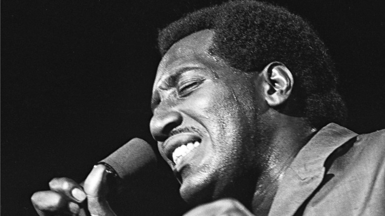 Otis Redding performing