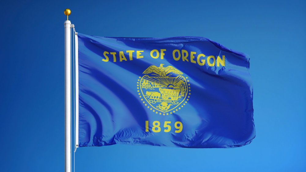 Oregon state flag