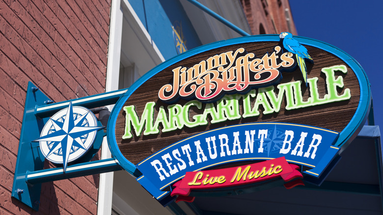 jimmy buffett's margaritaville sign