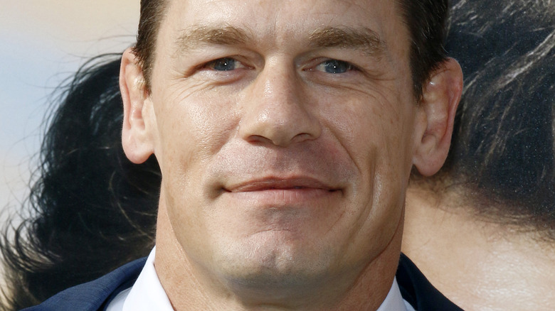 John Cena has blue eyes