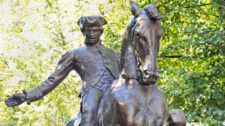 Paul Revere statue