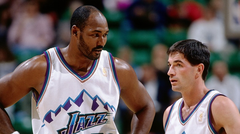 Karl Malone and John Stockton