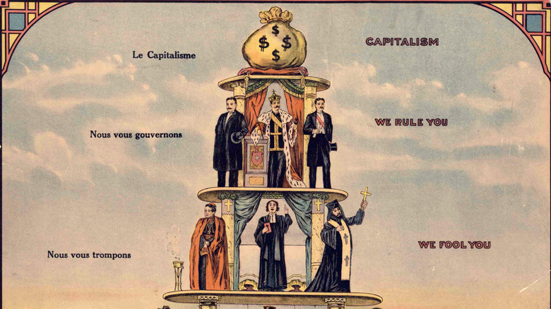 Marx's capitalist pyramid