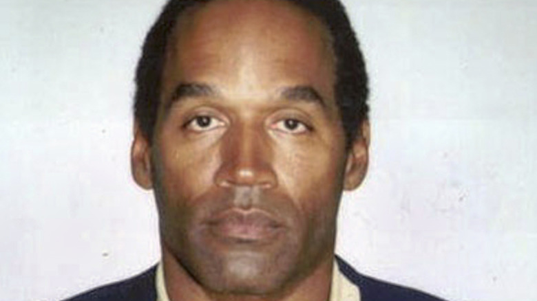 mugshot of O.J. Simpson