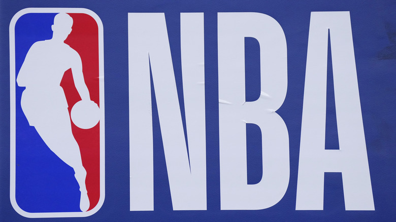 The nba logo