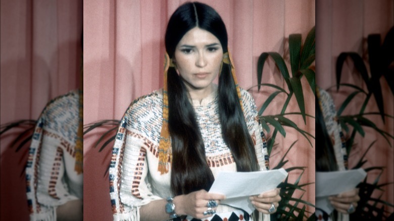 Sacheen Littlefeather at the Oscars