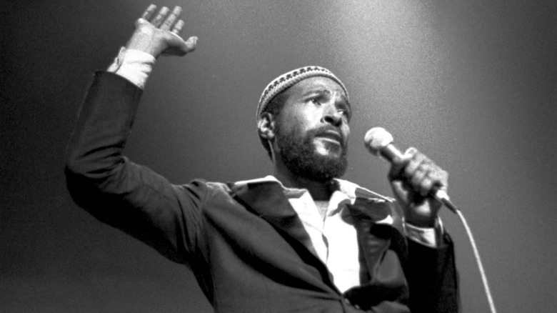 Marvin Gaye singing