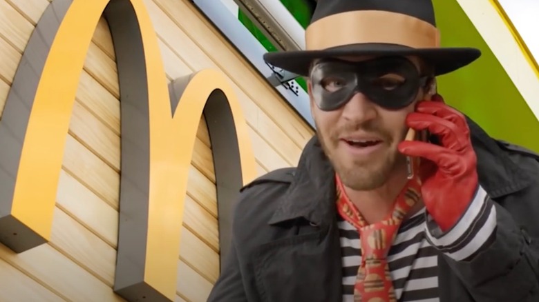 New, human Hamburglar character