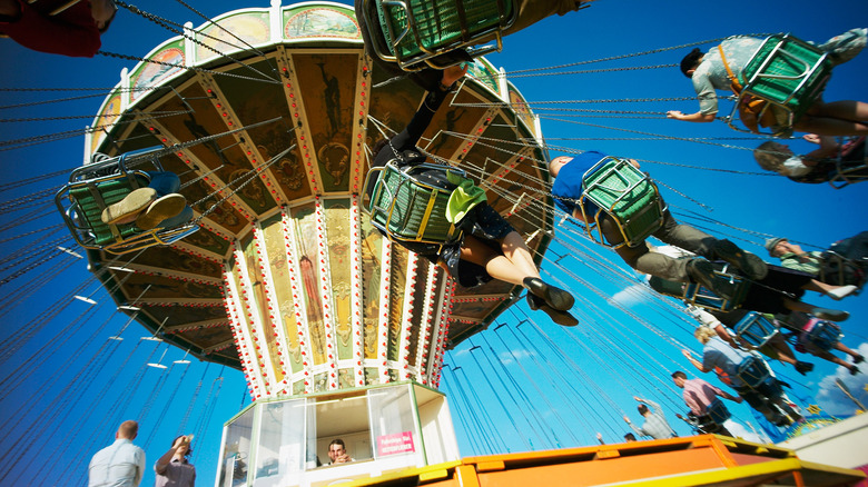 Fairground ride at Oktoberfest