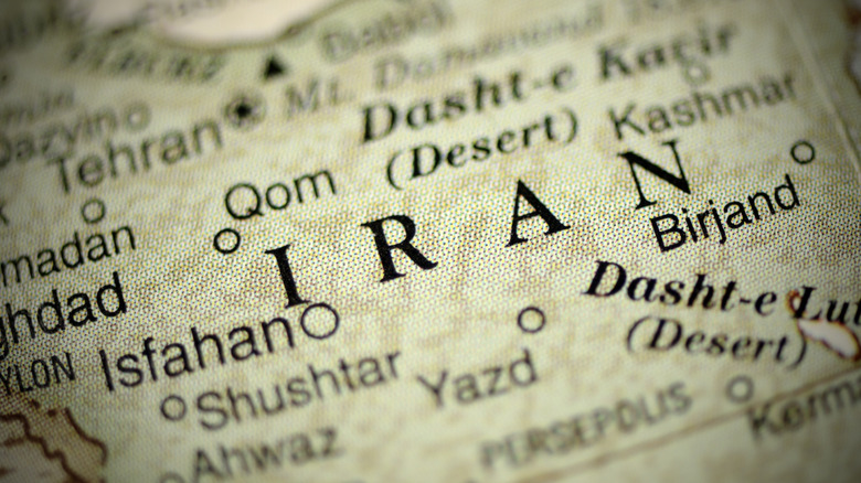 Map of Iran